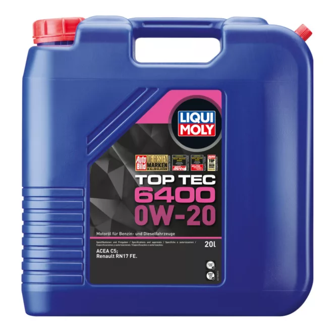 Top Tec 6400 0W-20 motorolaj 20l