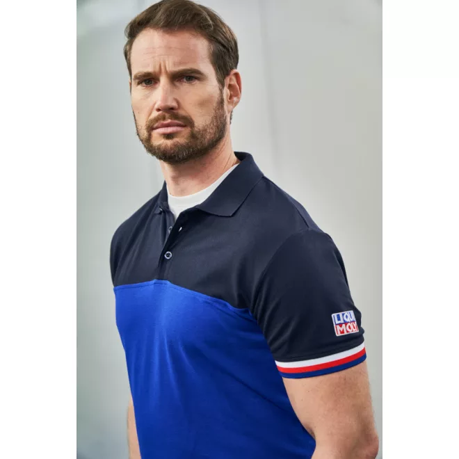 Szerelő galléros póló L