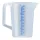 Átlátszó 1 literes mérőpohár 