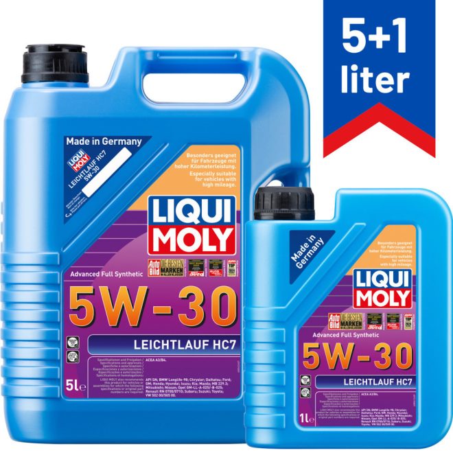 Leichtlauf HC7 5W-30 motorolaj   5l+1l