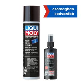   Motorbike sisak plexi tisztító spray 100ml + Motorbike sisak belső tisztító spray 300ml