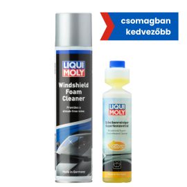   Szélvédőmosó szuper konc. 1:100 250ml + Szélvédőtisztító hab spray 300ml