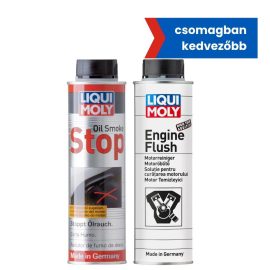 Motoröblítő adalék 300ml + Oil Smoke Stop adalék 300ml